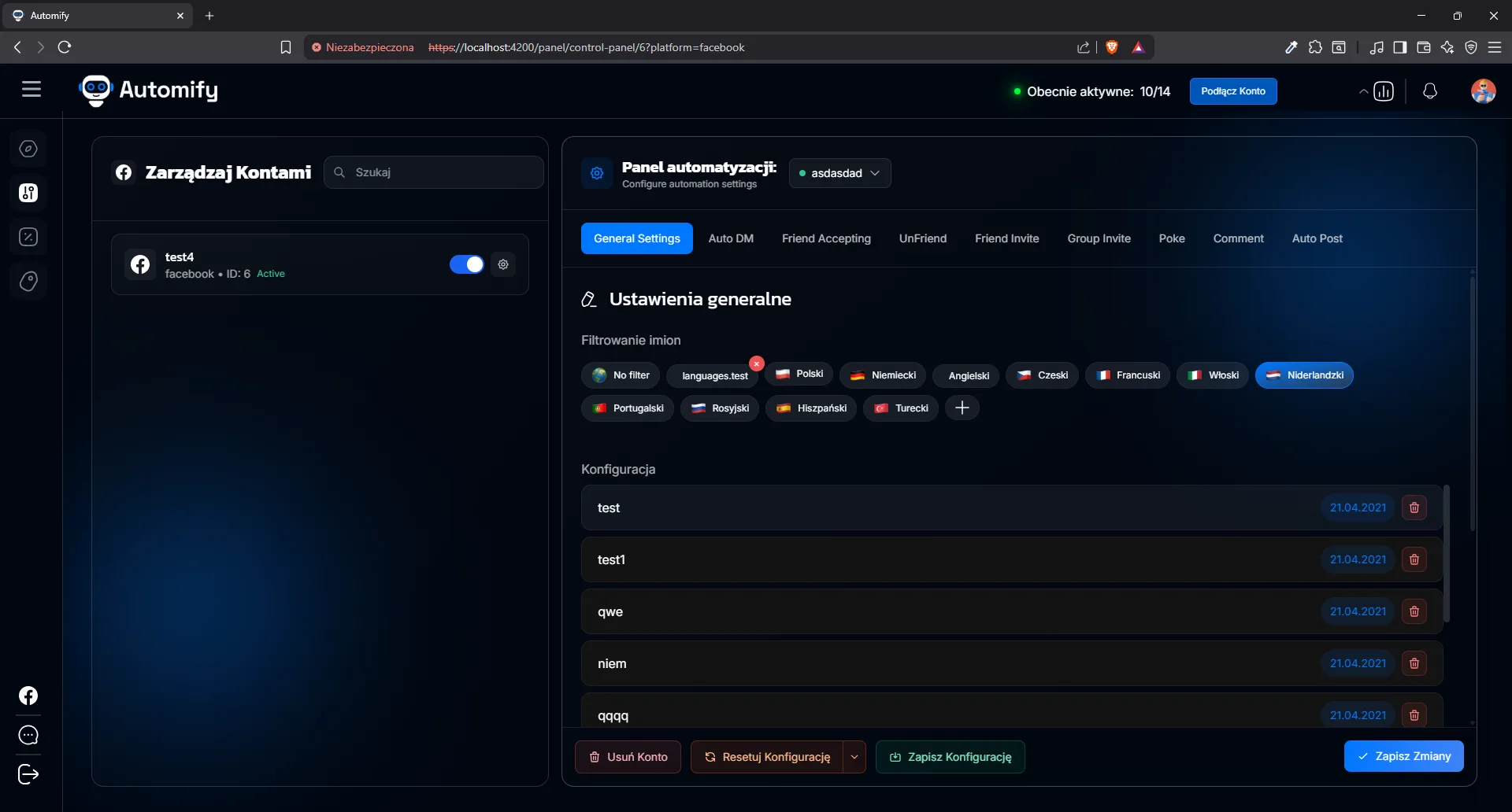 Automify Social Media Automation - Project thumbnail 3, click to view full size