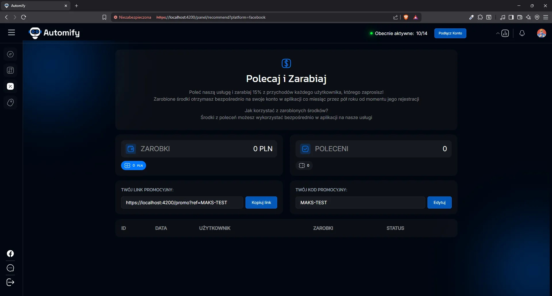 Automify Social Media Automation - Project thumbnail 4, click to view full size